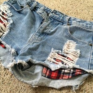 Jean shorts
